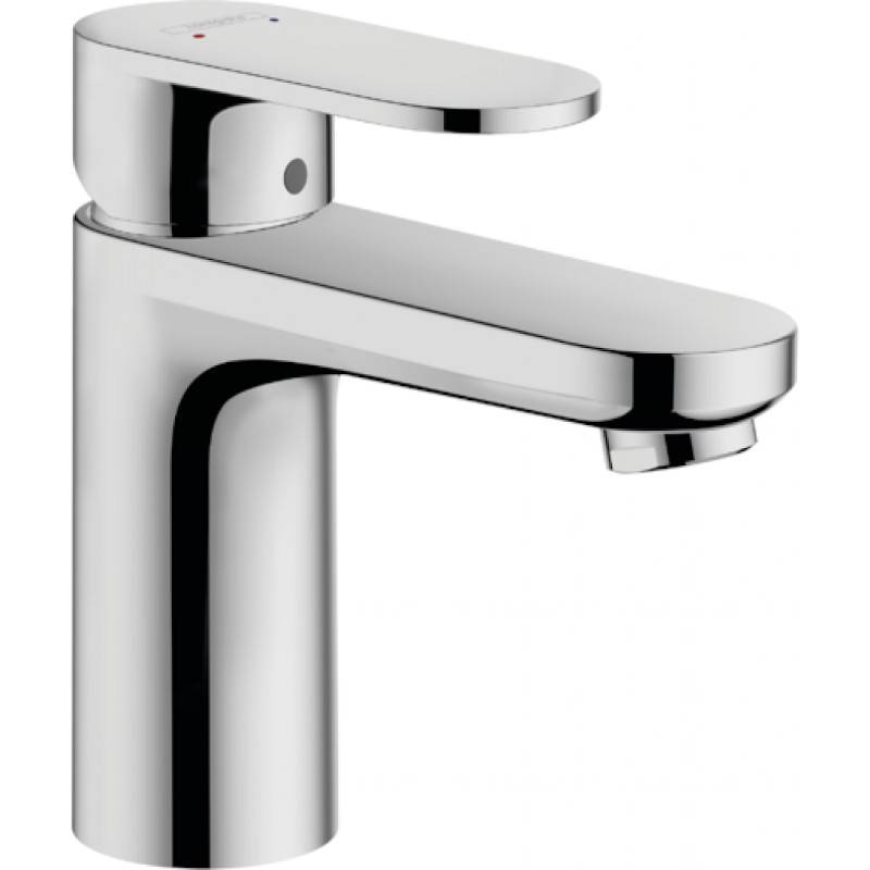 Смеситель для раковины hansgrohe Vernis Blend 100 со сливным гарнитуром хром 71551000