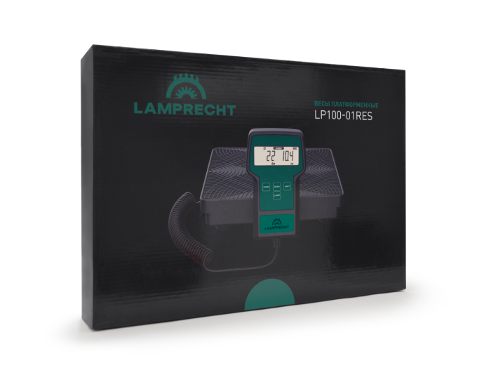 Весы платформенные LAMPRECHT LP100-01RES