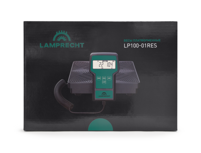 Весы платформенные LAMPRECHT LP100-01RES