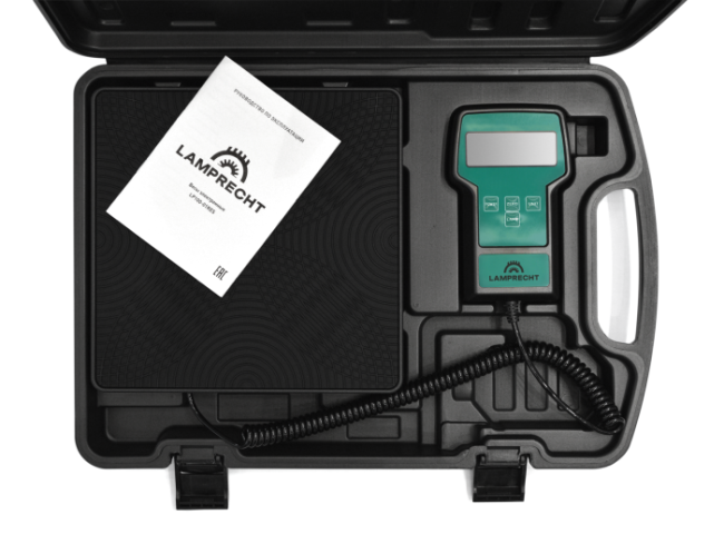 Весы платформенные LAMPRECHT LP100-01RES