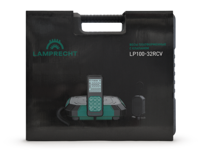 Весы платформенные с прерывателем LAMPRECHT LP100-32RCV