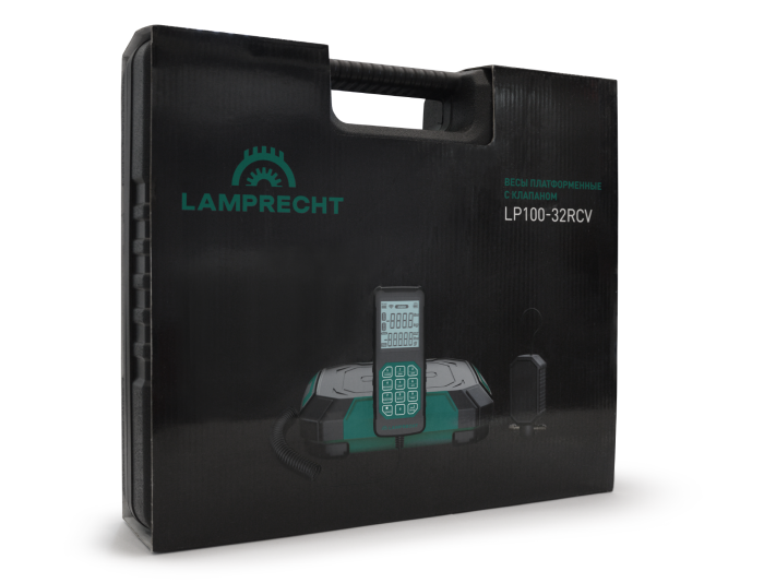 Весы платформенные с прерывателем LAMPRECHT LP100-32RCV