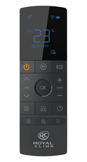 Внутренний блок мульти-сплит системы настенный ROYAL CLIMA VENTURO NERO Inverter RCI-VT09HN
