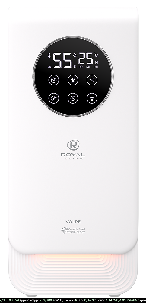 Увлажнитель воздуха ультразвуковой Royal Clima Volpe RUH-VP270/6.5E-WT