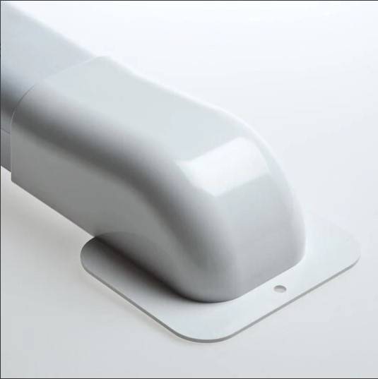 Ввод в строение для короба Ruvinil Арктика 74x55 мм белый НС-1263310