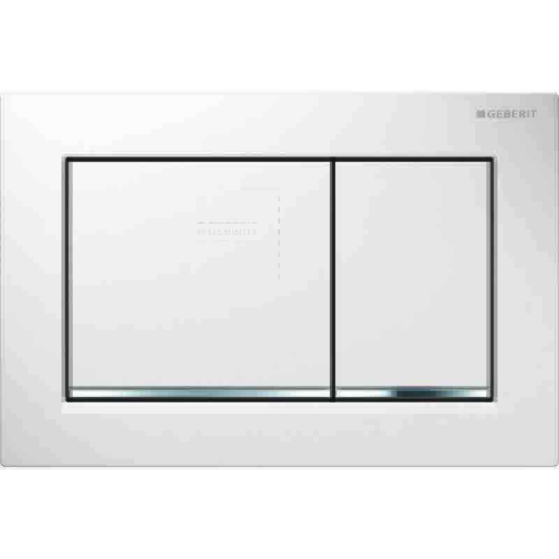 Кнопка смыва Geberit Omega30 белый/хром 115.080.KJ.1