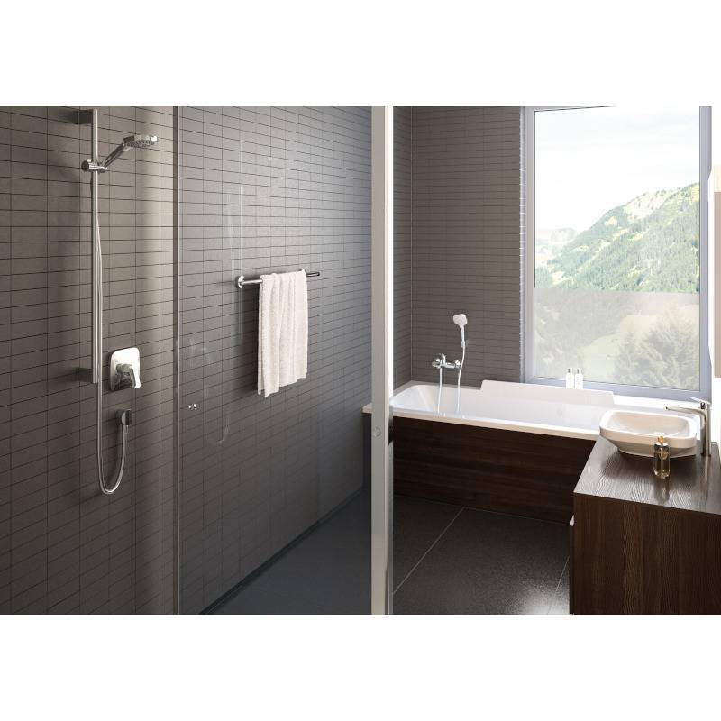 Шланговое подсоединение Hansgrohe FixFit E без клапана хром 27454000
