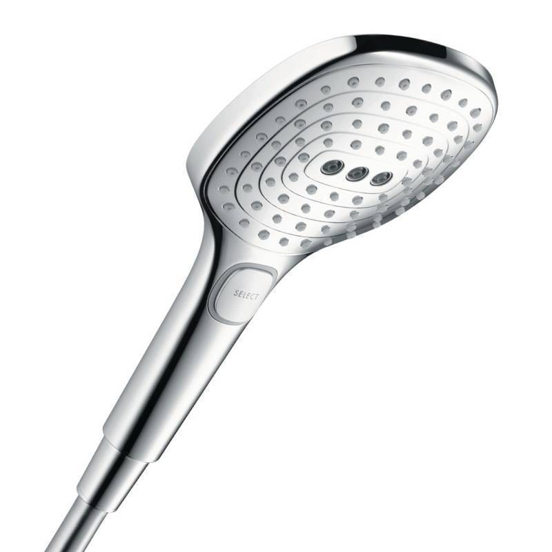 Душевой гарнитур Hansgrohe Crometta 100 Multi со штангой 90 см белый/хром 26656400