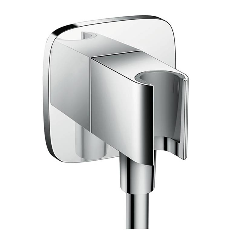 Шланговое подсоединение Hansgrohe FixFit E с держателем хром 26485000