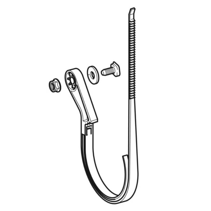 Хомут Geberit GIS для канализационной трубы 75 мм 365.050.00.1