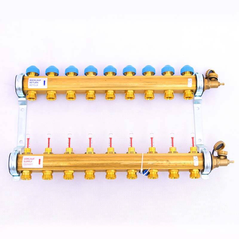 Коллекторная группа Watts HKV/T с расходомерами 1x3/4 EK 9 выходов 10004203