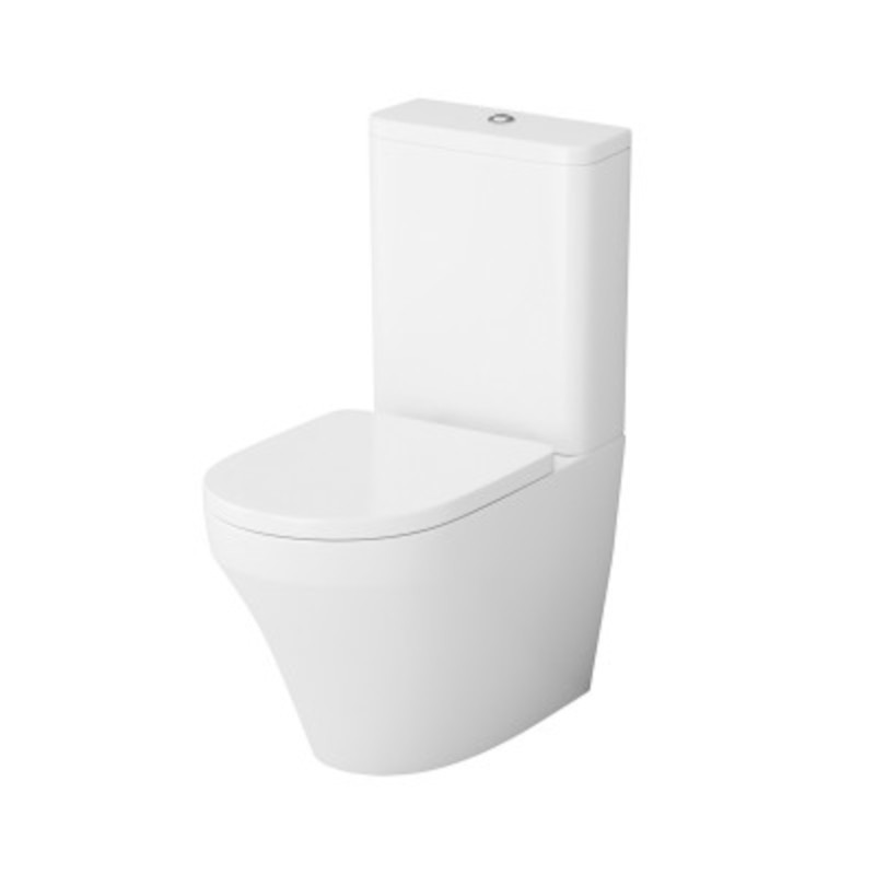 Унитаз напольный пристенный Hatria Sculture 37 х 62,5 см, белый