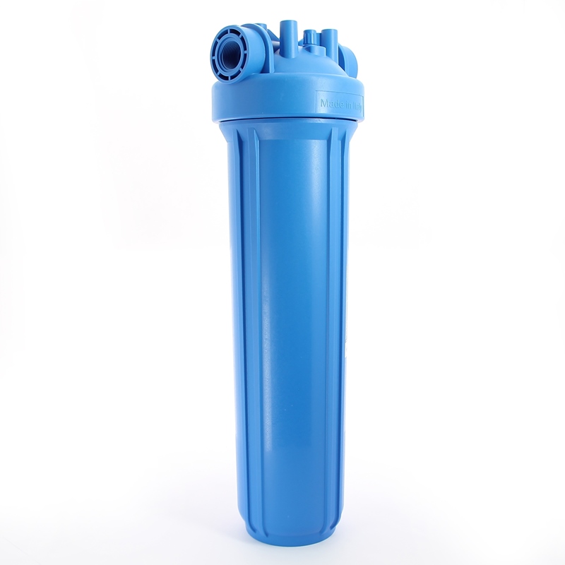 Колба фильтра 20 DP BIG 1 2P непрозрачная, SX (ключ + кронштейн)