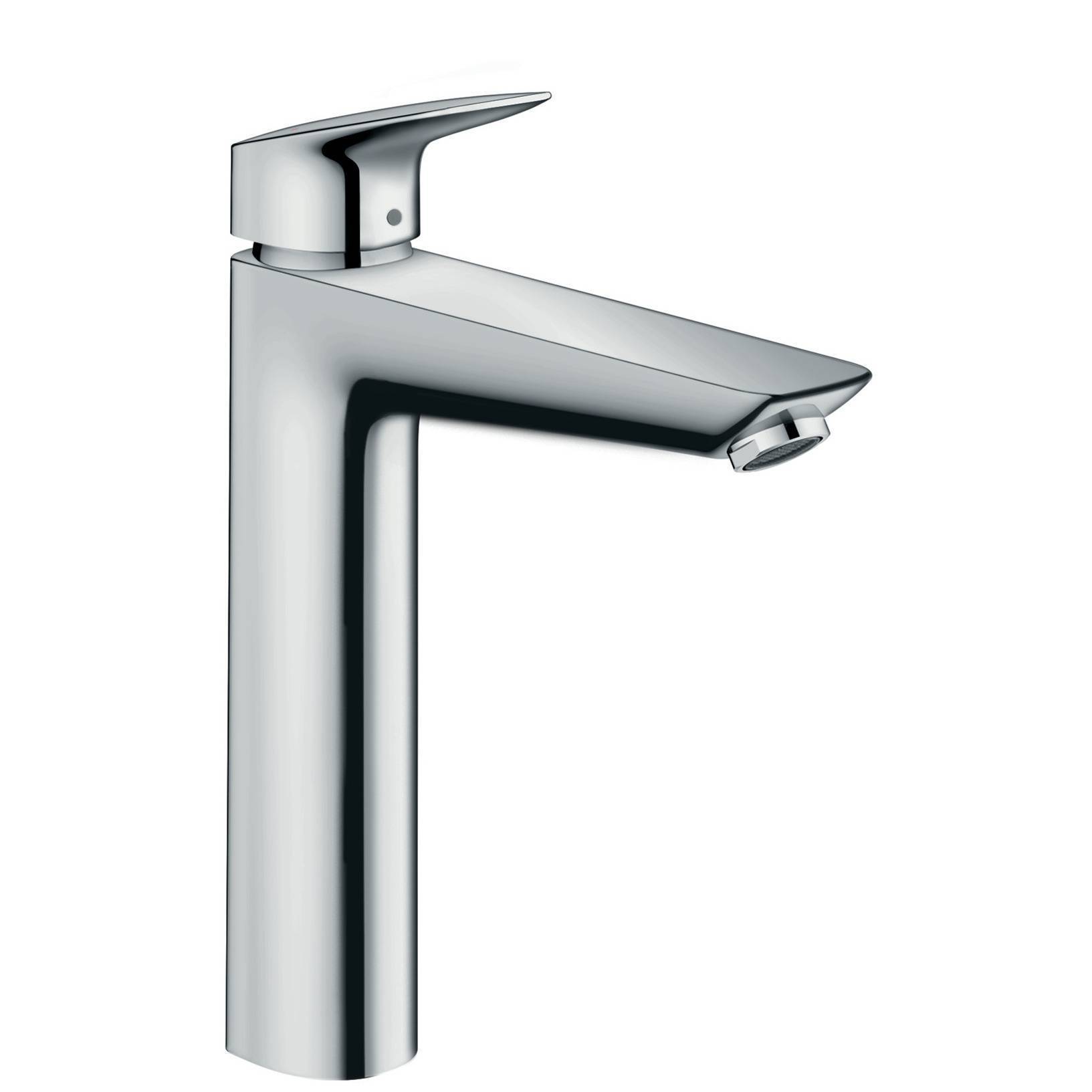 Смеситель для раковины Hansgrohe Novus Loop 100 со сливным гарнитуром хром 71081000