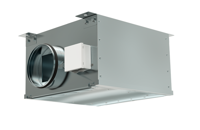 Вентилятор канальный круглый звукоизолированный Zilon ZKAM 400 LD