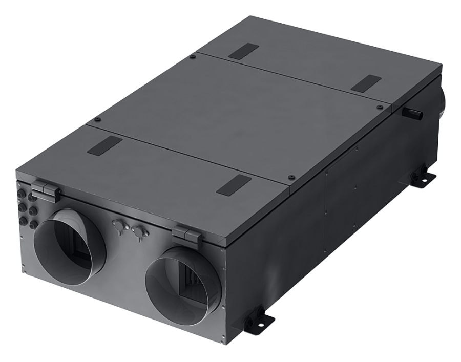 Приточно-вытяжная установка Zilon CompactAir ZPVP-M 850 PW EC A подвесная пластинчатая ZPVP-M 850 PW EC A