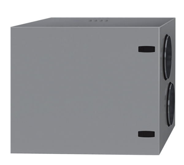 Приточно-вытяжная установка ZILON COMPACTAIR ZPVR-N 700 HW EC горизонтальная с роторным рекуператором ZPVR-N 700 HW EC