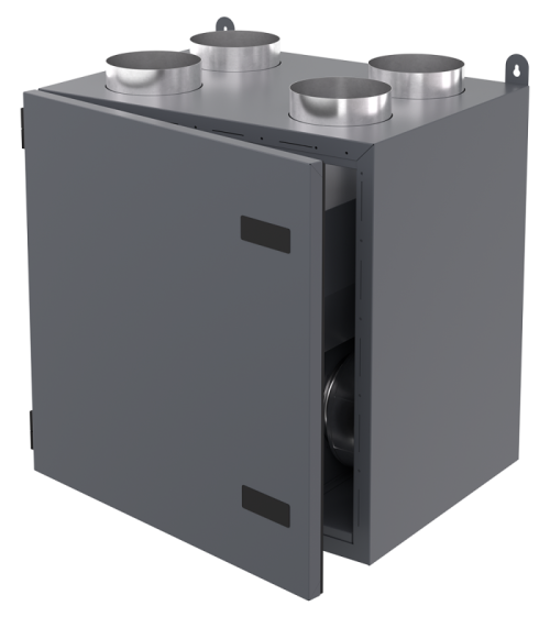 Приточно-вытяжная установка ZILON COMPACTAIR ZPVR-N 400 VE EC вертикальная с роторным рекуператором ZPVR-N 400 VE EC