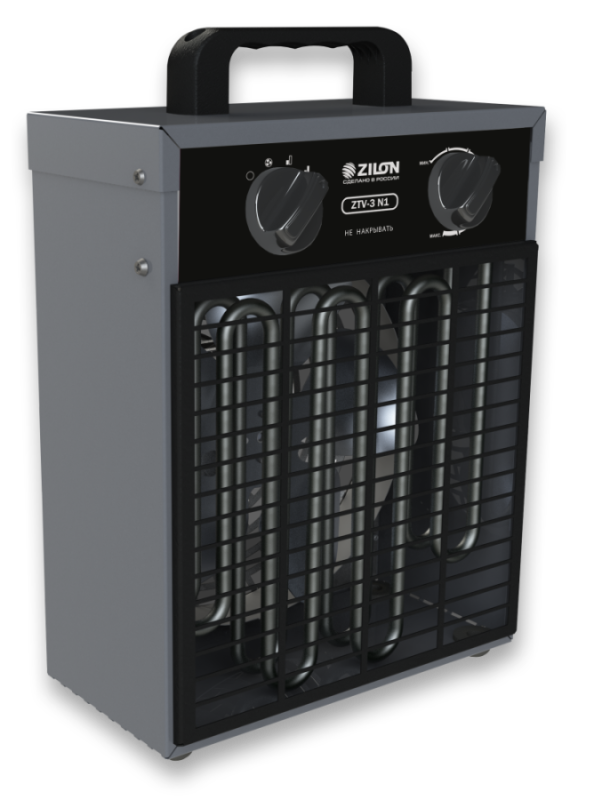 Тепловая пушка электрическая ZILON Богатырь ЭКО ZTV-9 N1