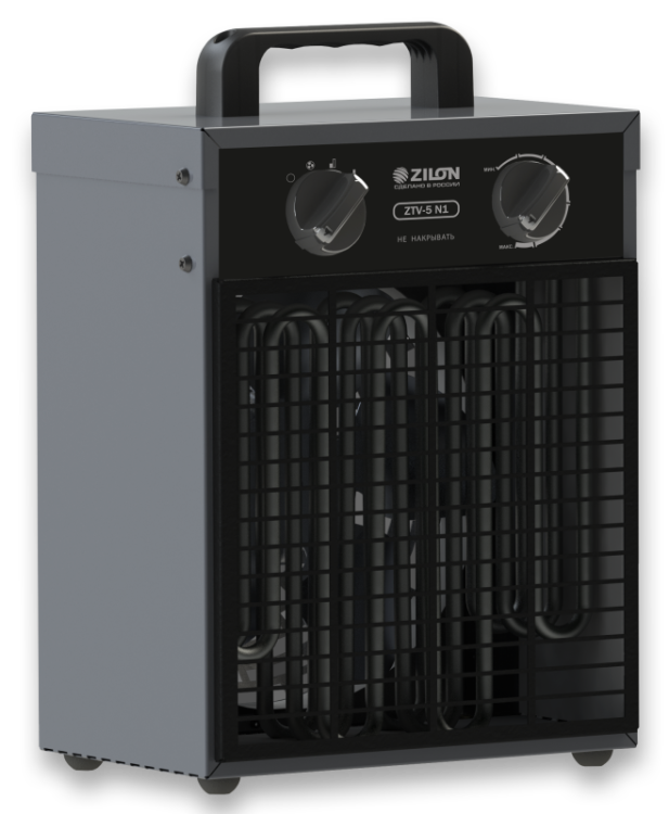 Тепловая пушка электрическая Zilon Богатырь ЭКО 15 кВт ZTV-15 N1
