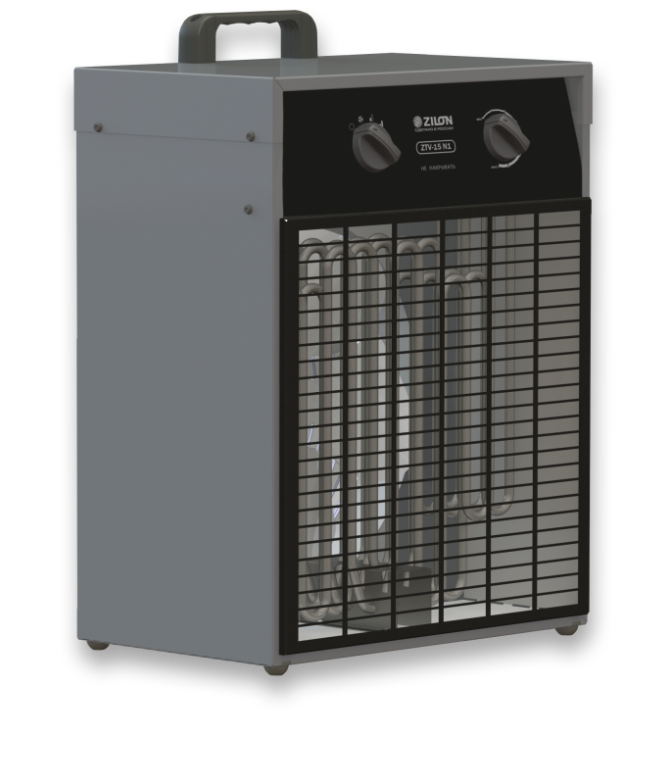 Тепловая пушка электрическая Zilon Богатырь ЭКО 2 кВт ZTV-2 N1