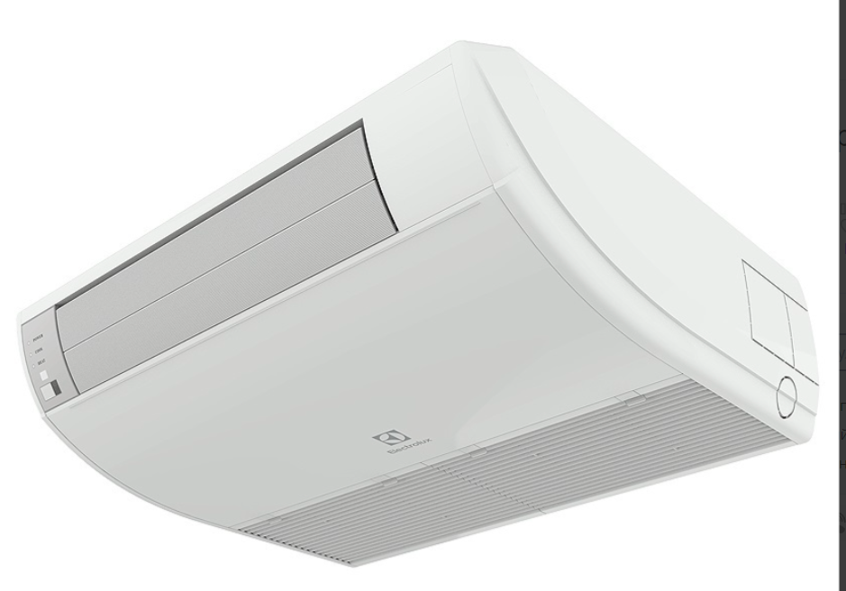 Внутренний блок напольно-потолочной сплит-системы Electrolux Unitary Pro 4 инверторный EACU/in-18H/UP4-DC/N8