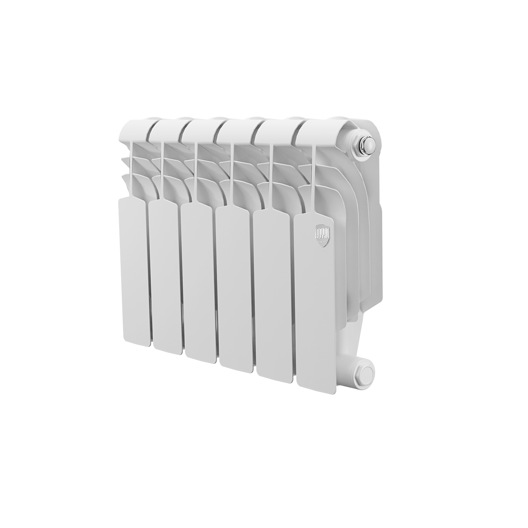 Радиатор биметаллический Royal Thermo Vittoria Super 300 VDR80 5 секций нижнее подключение НС-1506394